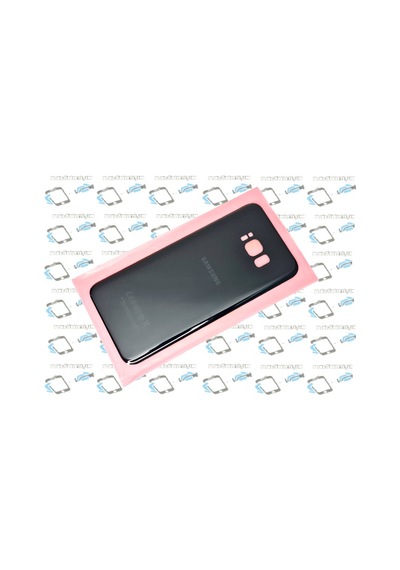 Samsung Uyumlu Galaxy S8 PLUS Arka Pil Batarya Kapağı (CAM) SİYAH