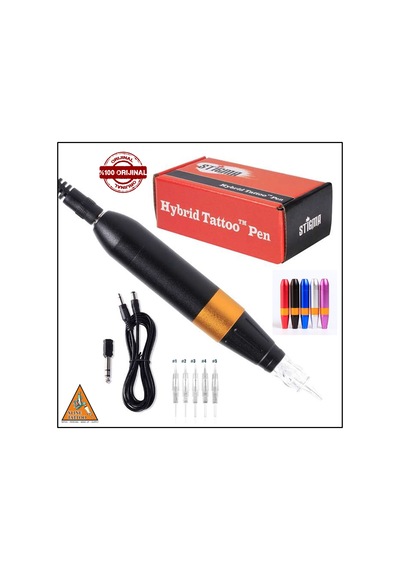 Xlk-301A Kartuşlu İğneli Black Hybrıd Kalıcı Makyaj Makinası - Us