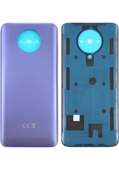 Xiaomi Uyumlu Poco F2 Pro Arka Pil Batarya Kapağı M2004j11g - Mor