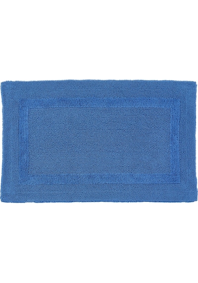 Reversible Banyo Paspası, %100 Mısırlı Pamuk Mavi