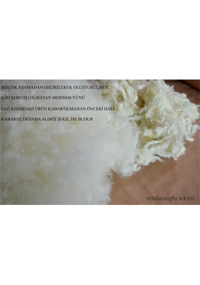 Merinos Yünü Yastık