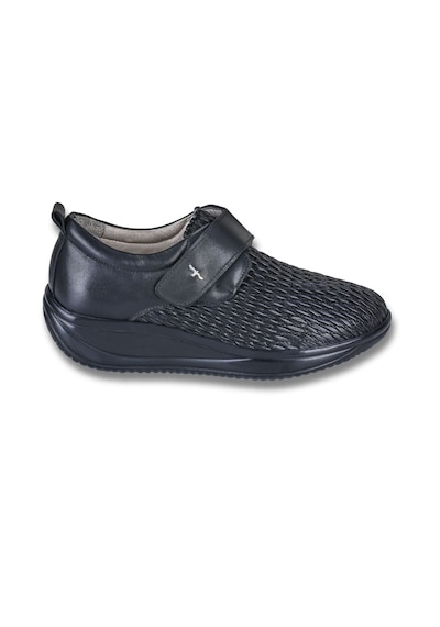 Dr.comfort Dr.5601 Rocker Bottom Lastikli Ortopedik Deri Ayakkabı Diyabetik & Konfor Siyah Dr.comfort Dr.5601 Rocker Bottom Lastikli Ortopedik Deri Ayakkabı Diyabetik & Konfor Siyah