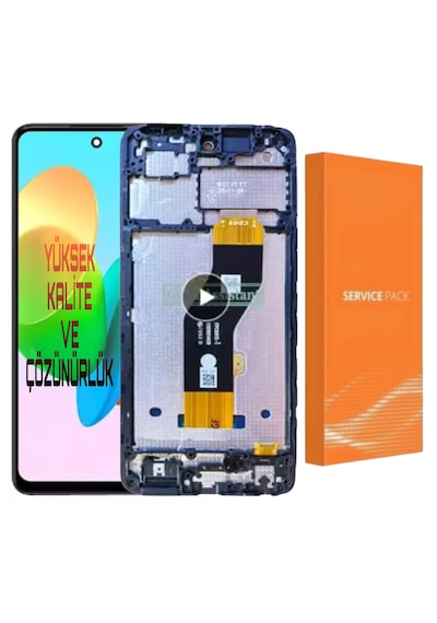 Tecno Spark 20c Lcd Ekran Dokunmatik Çıtalı Bg7n