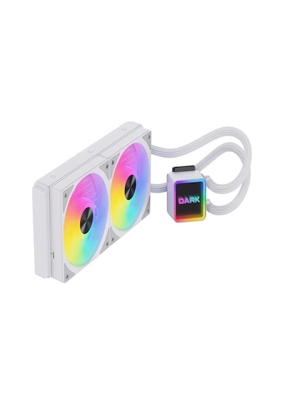 Dark 240mm Freezer W247w Dkccw247w Rgb Sıvı Soğutmalı Am5-1700p İşlemci Fanı Beyaz