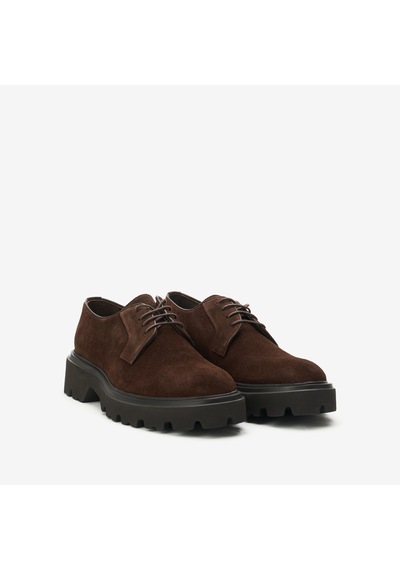 Kahve Süet Sneaker Erkek Ka-bc30516 John May Munıh Kahverengi
