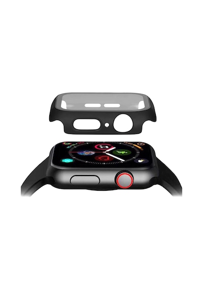 Apple Uyumlu Watch  2 3 4 5 6 Seri 38 Mm Ekran Koruyucu Kılıf Cam 360 Derece Tam Koruma