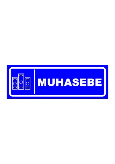 Muhasebe Levhası Levha 10x30 Dekota 3 Mm