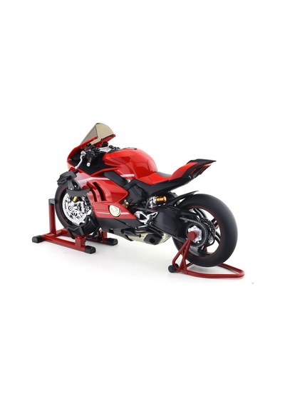 Xlg Ducati Superleggera V4 1:7 Ölçek Metal Koleksiyon Motosiklet Işıklı Sesli Egzoz Duman Efektli Model