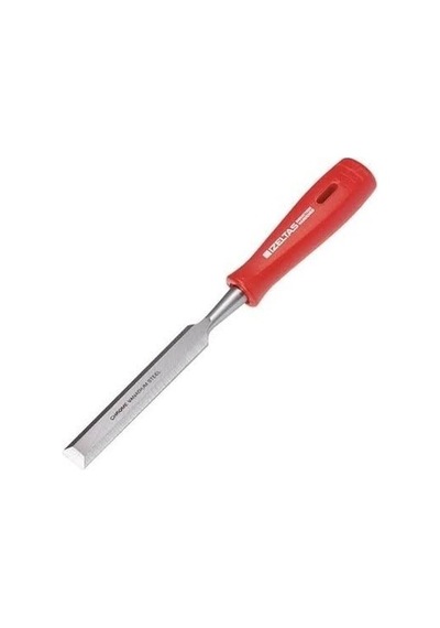 İzeltaş Saplı İskarpela 8 Mm Gri - Kırmızı