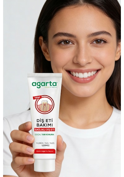 Agarta Doğal Diş Eti Bakımı Plak Karşıtı Diş Macunu 90 ML