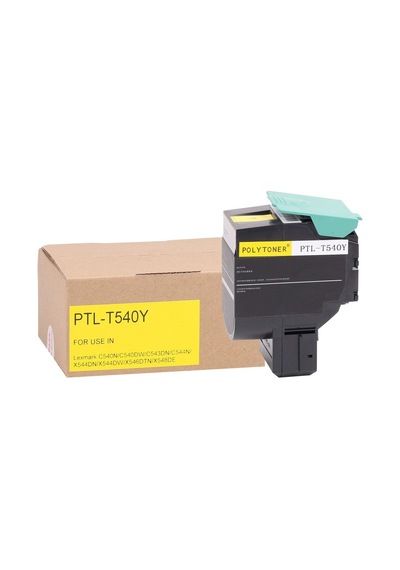 Tonermarket Lexmark Polytoner C540A1Yg (C540-C543-C544) 1000Syf. Sarı Toner