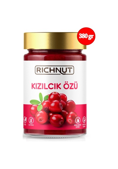 Kızılcık Özü Katkı, Koruyucu, Renklendirici İçermez Diğer