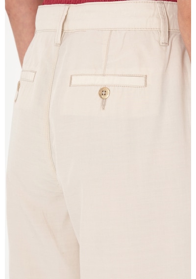 U.S. Polo Assn.  Kadın Taş Loose Fit Kanvas Pantolon 50309122-VR049