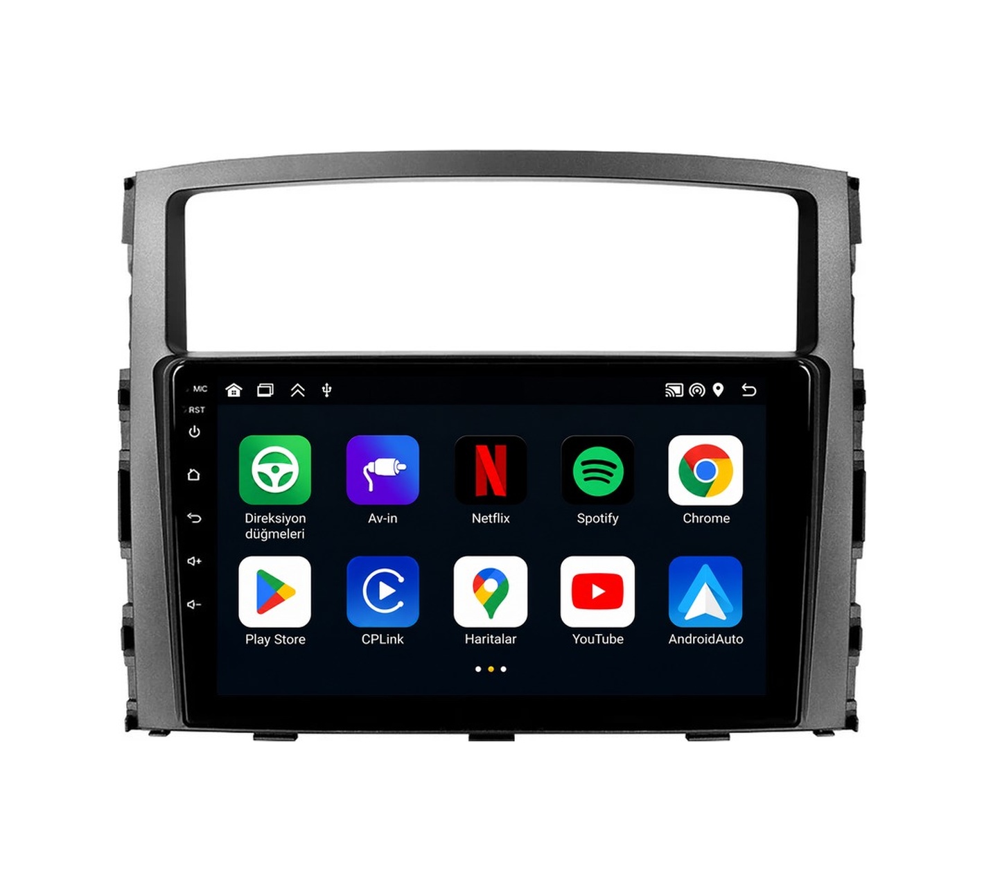 Mitsubishi Pajero 2008-2016 Android Multimedya Carplay Android Auto Navigasyon 10gb Ram 256gb Pro 9"