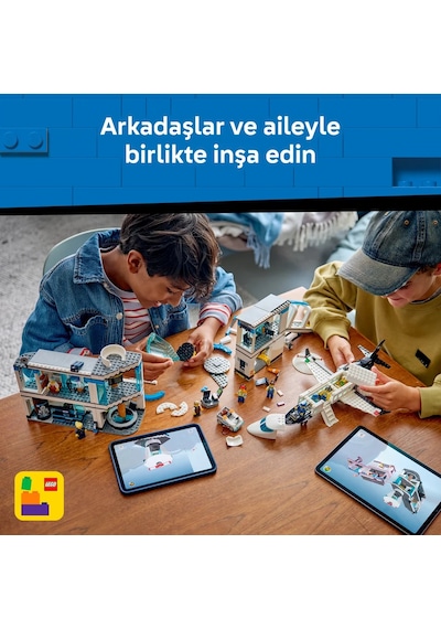 LEGO® City Havaalanı ve Uçak 60502 - 6 Yaş ve Üzeri Çocuklar İçin Yaratıcı Oyuncak Yapım Seti (887 Parça)