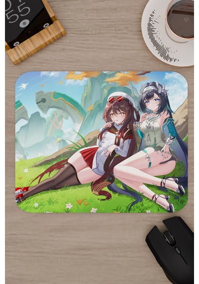 Lan Yan Genshin Impact Anime Oyuncu V4 - 22x18 Gaming Mouse Pad Fare Altlığı