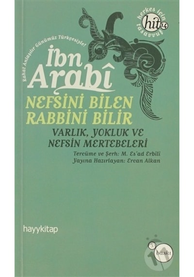 Nefsini Bilen Rabbini Bilir - Muhyiddin İbnü'l Arabi - Hayykitap