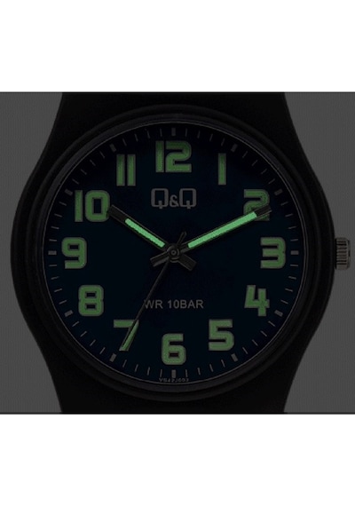Q&q Qcg5011 Su Geçirmez Rakamlı Fosforlu Unisex Kol Saati