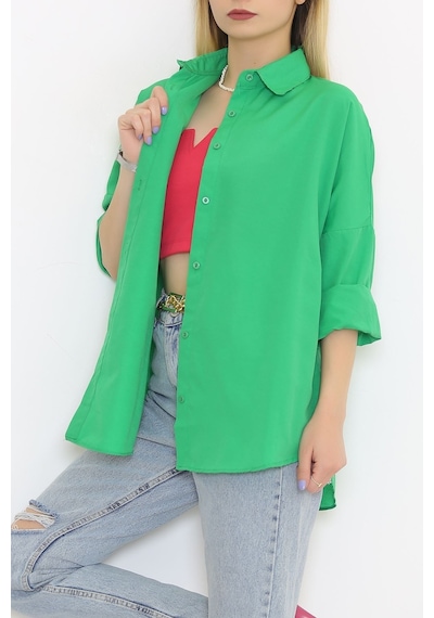 Mokashopin - Salaş Gömlek Açıkyeşil - 293.1247. 001