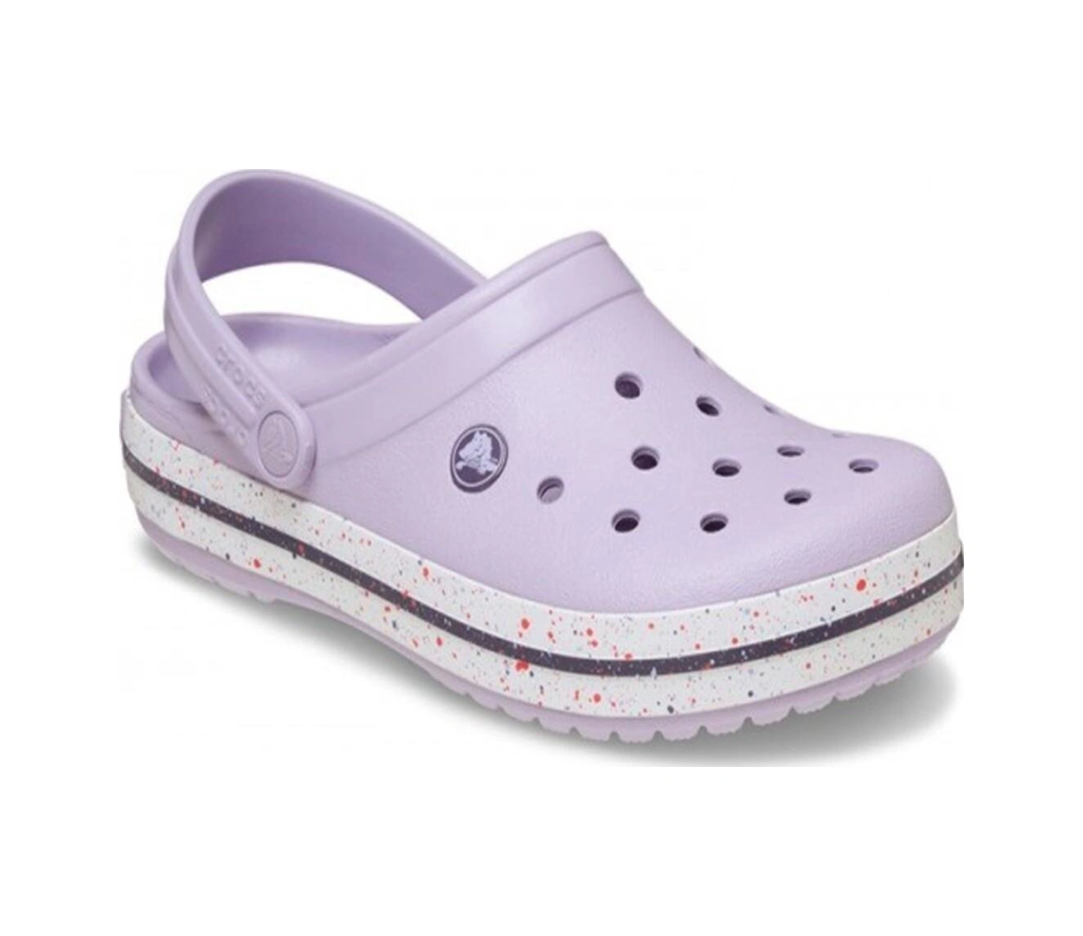 Crocband Benekli Bant Terlik-10891 Mor
