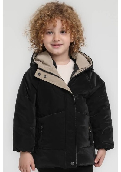 Xo Kids Erkek Çocuk Mont 2-6 Yaş 3292 Siyah