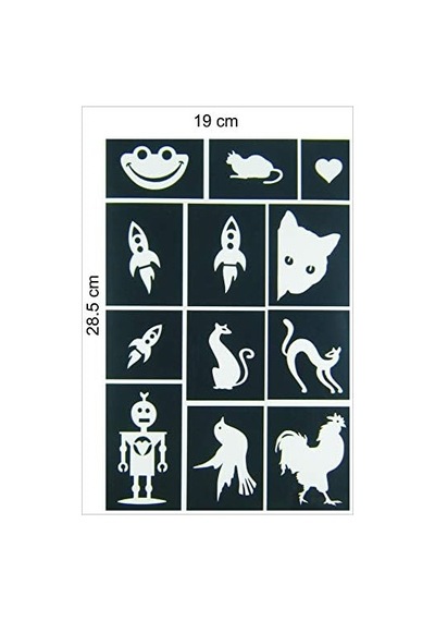 Sticker - Çıkrtma 12 Parça