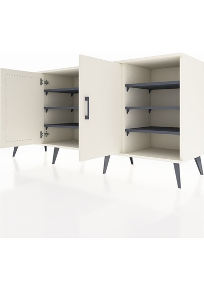 Hyperion Konsol 9 Raflı 2 Kapaklı 176x44x83 Aytaşı-aytaşı/antrasit Aytaşı/antrasit Hyperion Konsol 9 Raflı 2 Kapaklı 176x44x83 Aytaşı-aytaşı/antrasit Aytaşı/antrasit