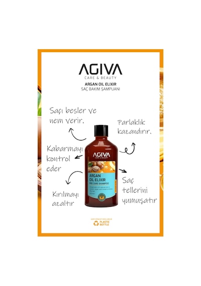 Argan Yağlı Şampuan-500ml