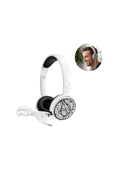 Philips Shm7110u Beyaz Kablolu Mikrofonlu Kulaklık