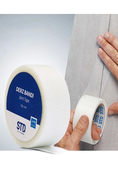 Derz Bandı 10 Cm X 90 Mt Geniş Derz Bandı Alçıpan Derz Bandı