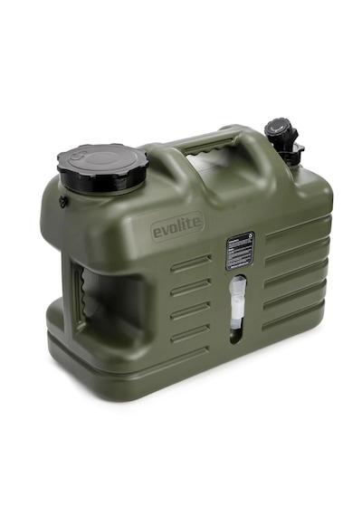 Evolite Deep 18.5 L Musluklu Kamp Su Bidonu Haki