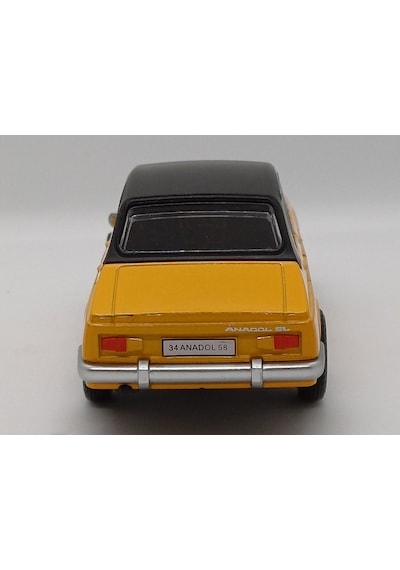 Birlik Toys 7287 001-brl16-x Metal Çek Bırak Anadol Araba Sesli Işıklı - Sarı