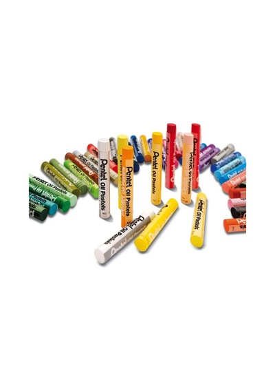 25 Renk, , Phn-25, 25 Renk İle Çizim İçin Yağlı Pastel Tebeşir
