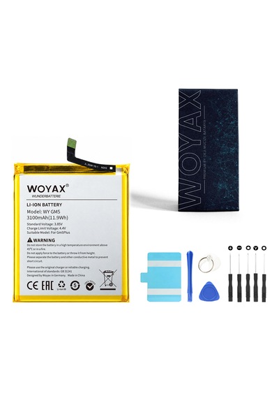 Woyax By Deji General Mobile Gm5 Plus Cep Telefonu Uyumlu Premium Batarya