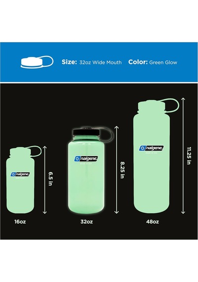 Nalgene Sustain Tritan Bpa İçermeyen Su Şişesi,%50 Plastik Atıkta Çok Renkli