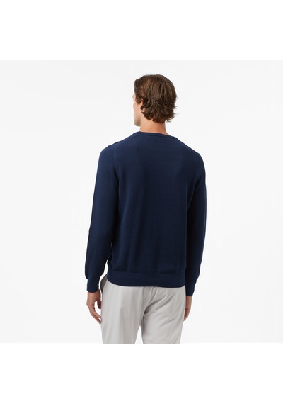 Nautica Erkek Lacivert Classic Fit Kazak Düz S57200t Lacivert
