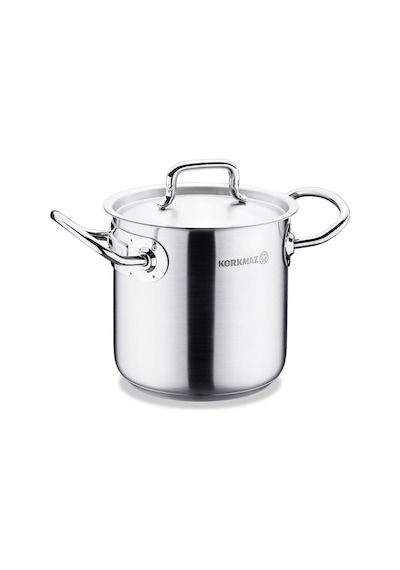 Korkmaz Proline Gastro Satin Ekstra Derin Tencere 14x14 Cm