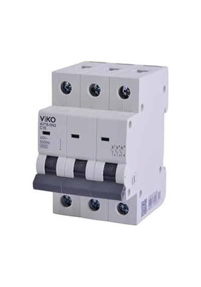4vtb-3c16 Otomatik Sigorta 4,5ka C Tipi 3 Kutup 16a