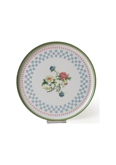 Keramika Rose Line Nordic Servis Tabağı 28 Cm 6 Adet 22911 Çok Renkli