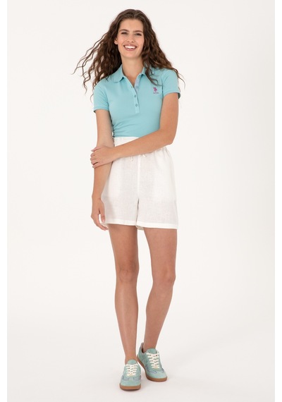 U.S. Polo Assn. Kadın Aqua Basic Tişört 50300896-VR007