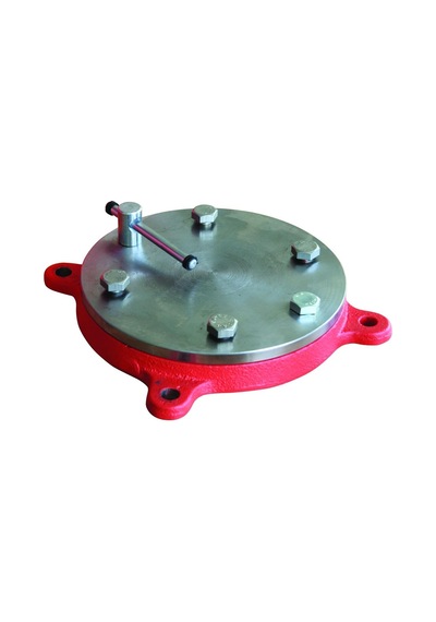 Tr İzeltaş 7401300175 Sabit Mengene Altlığı, Kırmızı, 175 Mm