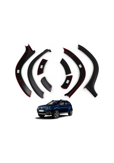 Dacia Duster Çamurluk Dodik 2013-2017 Yılı Arası Yılı Arası 8 Par Siyah