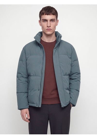Jack & Jones Jjesoho Puffer Collar Aw26 Sn Turbulence Çok Renkli