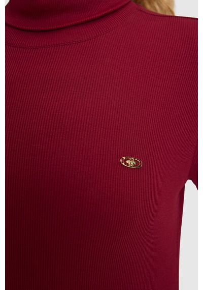 U.s. Polo Assn. Kadın Vişne Tişört 50333795-vr223