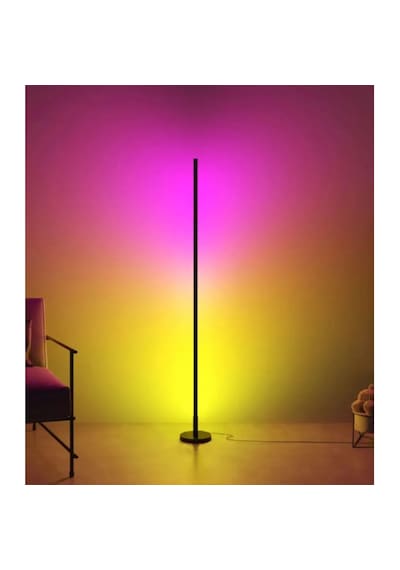 Led Rgb Ayaklı Lambader Kumandalı Lamba 1020