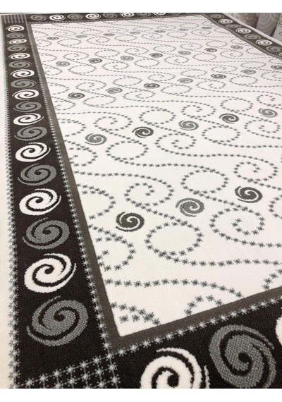 Saray Halı Sembol 11715 A 150X230 Gri Beyaz Kahve 4 M2 Halı !