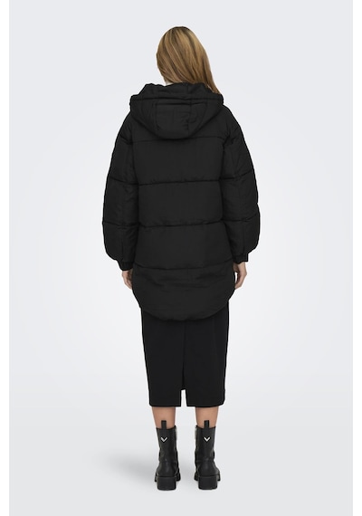 Only Onlfıe Oversızed Puffer Coat Otw Mont 15321963 Siyah