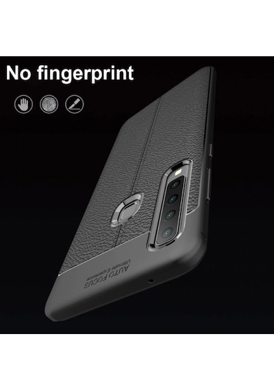 Galaxy A9 2018 Kilif Deri Desenli Kamera Korumali Silikon 493896154