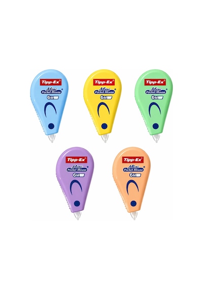Bic Tipp-ex Mini Pocket Pastel Renkler 5 Renk 5 Adet