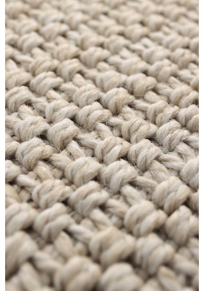 Minimalist Krem Beyaz Sisal Halı - Fm02w
